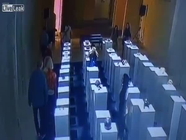Woman Tries To Take Selfie At Gallery, Knocks Down $200,000 Worth Of Art