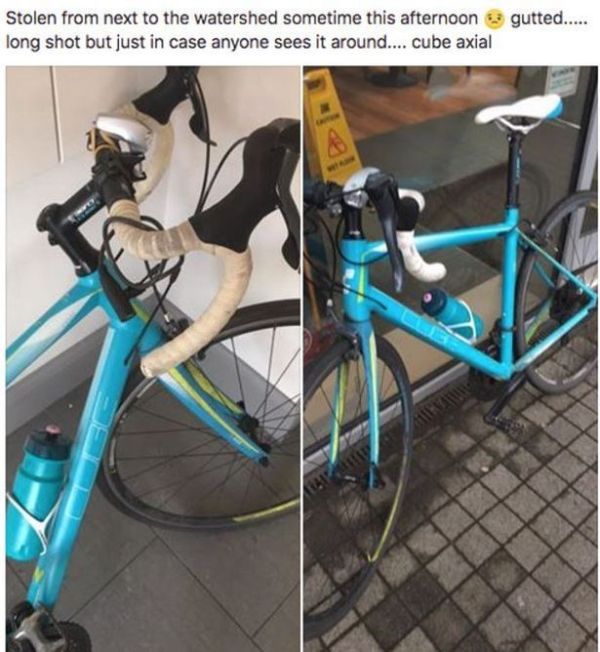 Woman Steals Her Own Stolen Bike After Finding It On Facebook (4 pics)