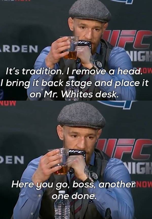 Conor McGregor Knows How To Talk Some Serious Trash (15 pics)