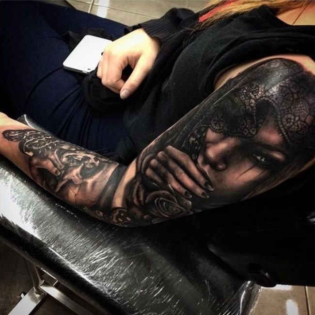 Realistic Tattoo Master Drew Apicture's Work Is Impressive (40 pics)
