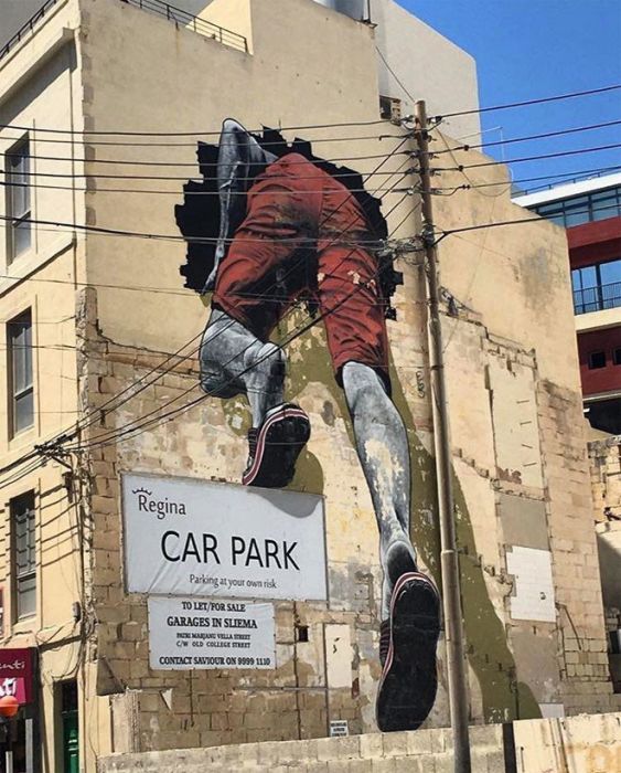 20 Masterpieces From Street Artists Around The World (20 pics)