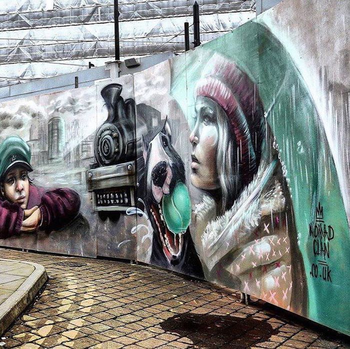 20 Masterpieces From Street Artists Around The World (20 pics)