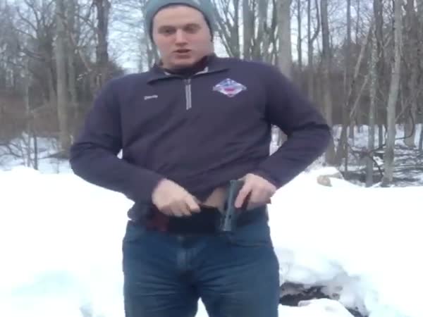 This Gun Holster Is Perfect For Those With Suicidal Tendencies