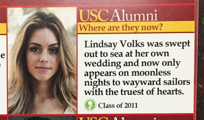 Fake Flyer Reveals What Happened To USC Alumni (15 pics)