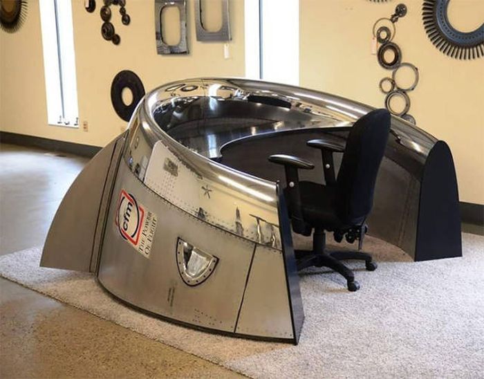 Airplane Parts That Were Transformed Into Cool Furniture (40 pics)