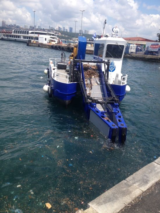 Cleaning Works On The Coast Of The Bosphorus (5 pics)