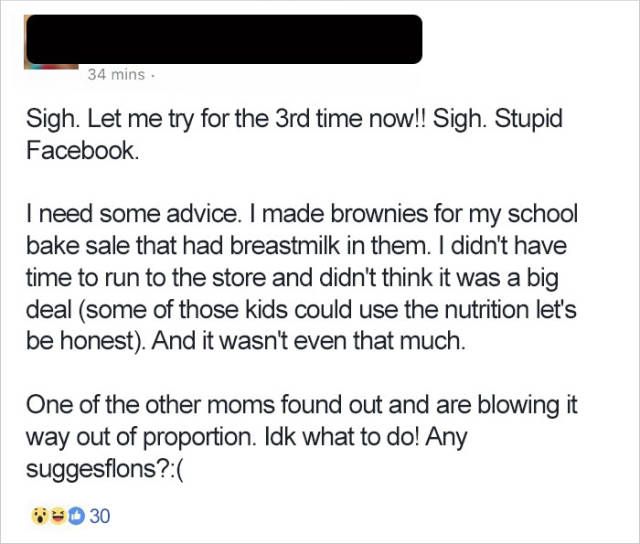 Using Breast Milk To Bake Cookies Didn’t Turn Out As Expected For This Mom (6 pics)