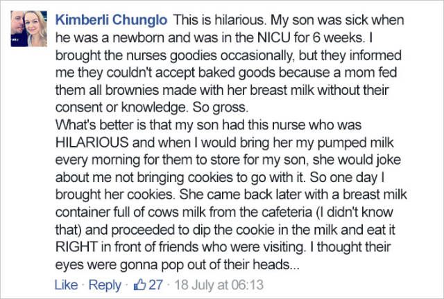 Using Breast Milk To Bake Cookies Didn’t Turn Out As Expected For This Mom (6 pics)