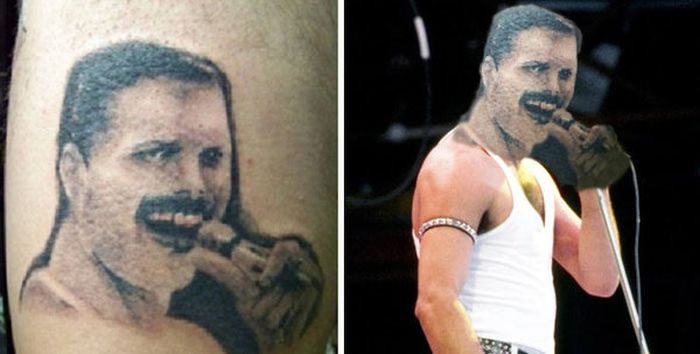 Worst Tattoos with Faces (15 pics)