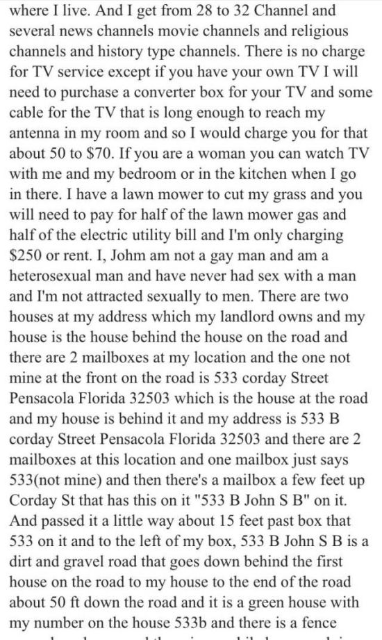 This Craigslist Room Share Ad Is Completely Real (22 pics)