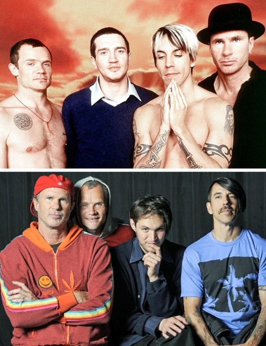 Rock Stars Back In The Day And Today (19 pics) Rock Stars Back In The Day And Today (19 pics)