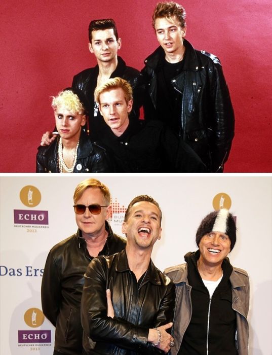 Rock Stars Back In The Day And Today (19 pics) Rock Stars Back In The Day And Today (19 pics)