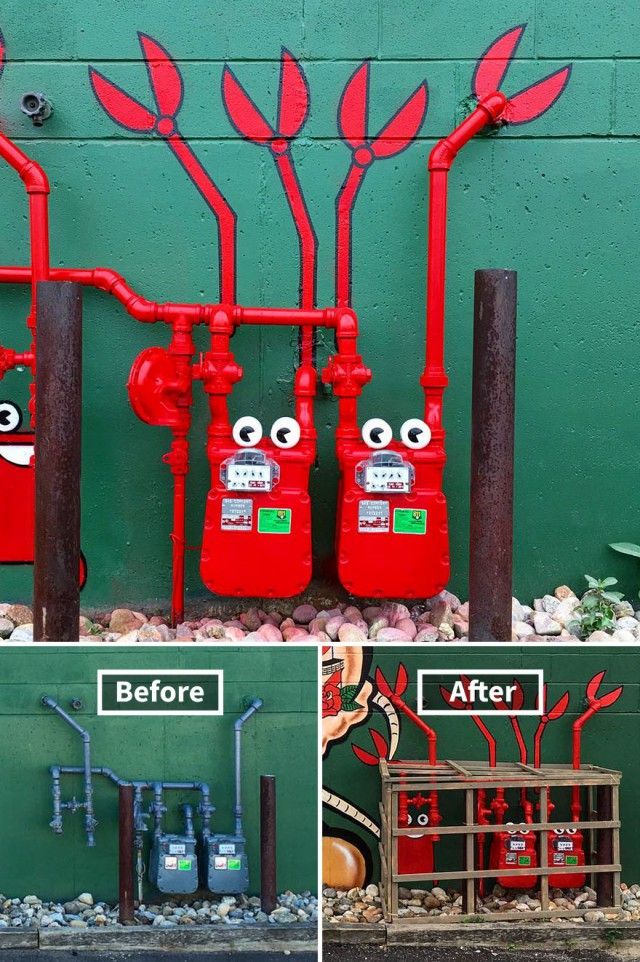 Perfectly Placed Street Art That Will Satisfy Your Eyes (33 pics)