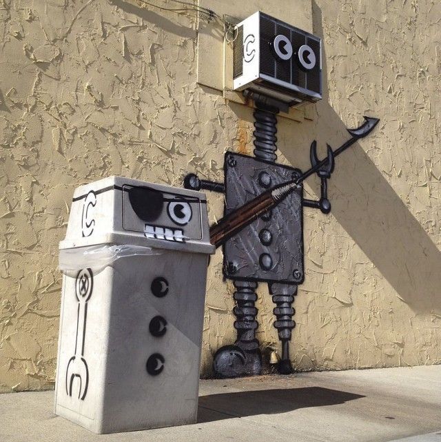 Perfectly Placed Street Art That Will Satisfy Your Eyes (33 pics)