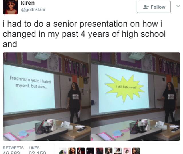 reddit worst school presentation