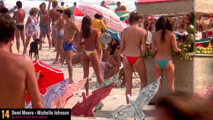 The 50 Hottest Bikini Scenes In Movie History (50 pics)