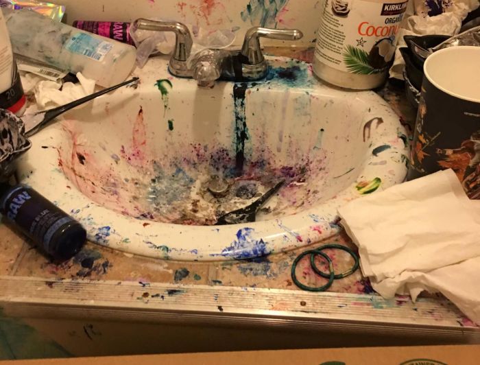 Family With Dogs Destroys Apartment (19 pics)