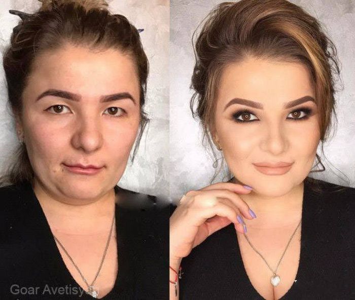 Makeup Magic Tricks That Should Not Be Practiced Outside Of Hogwarts (41 pics)