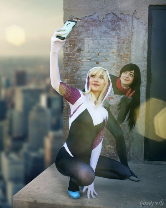 Spider-Man Is Constantly Surrounded By Beautiful Women (13 pics)