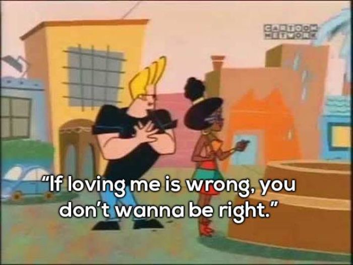 Johnny Bravo Has Some Really Awesome Pick Up Lines (20 pics)