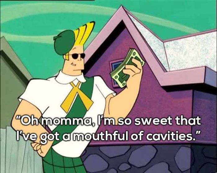 Johnny Bravo Has Some Really Awesome Pick Up Lines (20 pics)