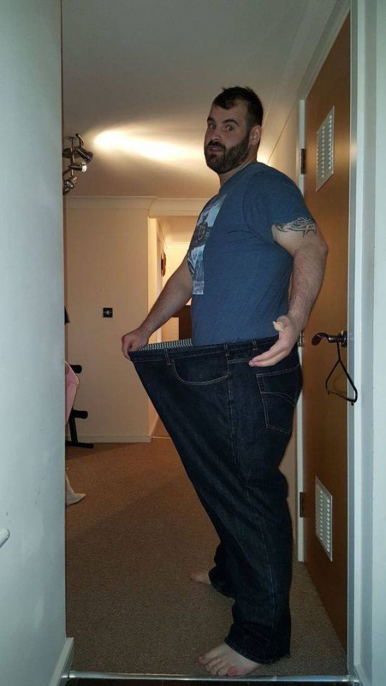 Breakup Inspires Man To Lose Weight And Get In Shape (7 pics)