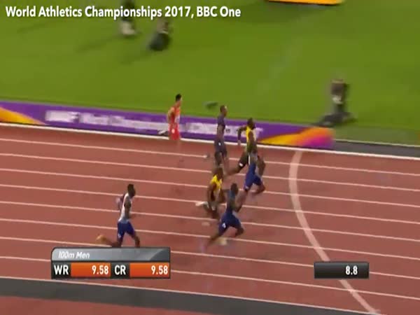 Usain Bolt Loses to Gatlin at The 2017 World Championship