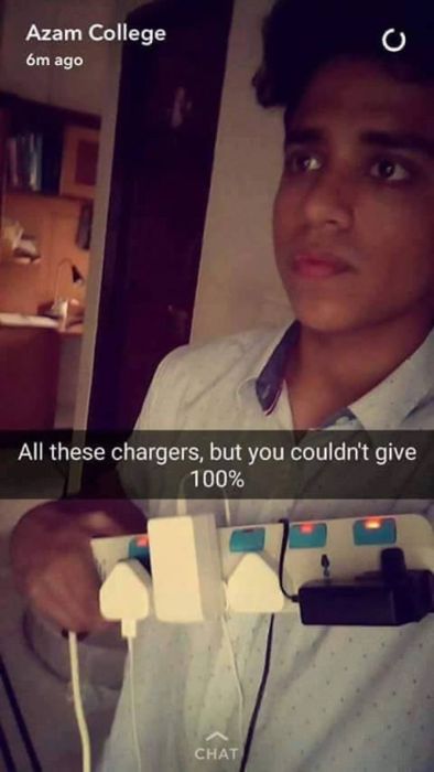 Guy Shares Hilarious Post-Breakup Snapchats That Are Just Too Funny (16 pics)