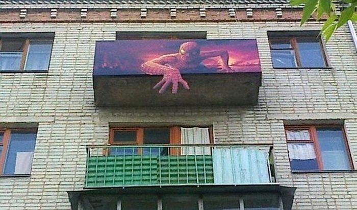 You Can See Some Strange Things On Balconies In Russia (30 pics)