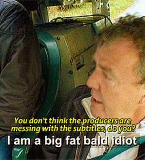 All The Wittiest Quips From Top Gear (18 pics)
