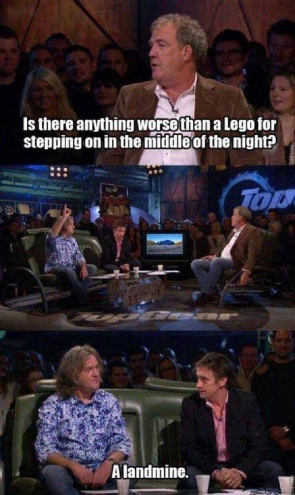 All The Wittiest Quips From Top Gear (18 pics)