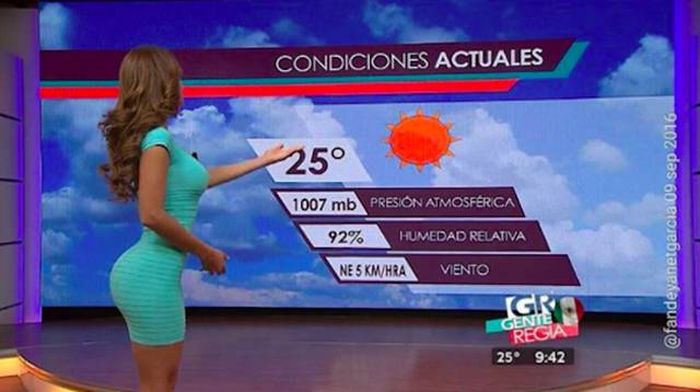 Weather Girl Janet Garcia Has Won The Hearts Of Men (28 pics)