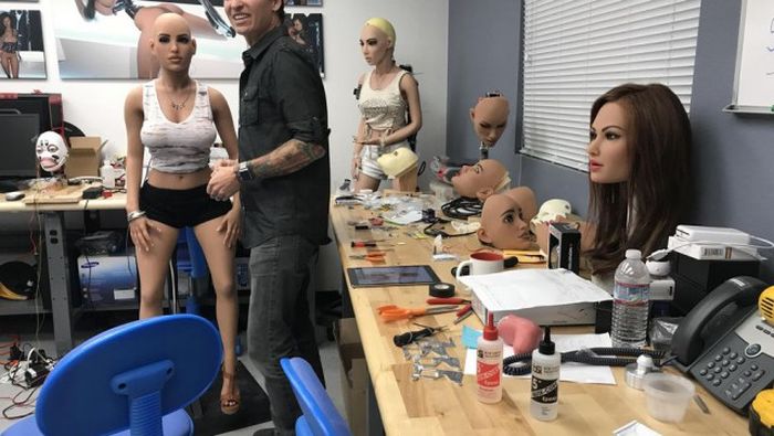 A Behind The Scenes Look At How Sex Robots Are Made (33 pics)