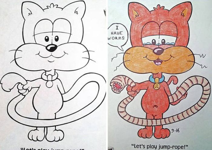Why Coloring Books Definitely Are Not For Adults (27 pics)