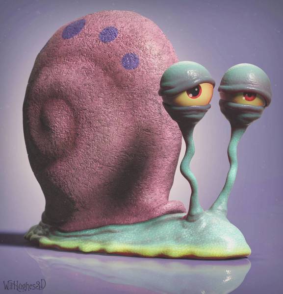 Terrifying Portraits Of Your Favorite Characters (38 pics)