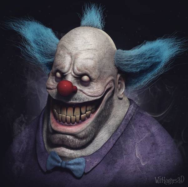 Terrifying Portraits Of Your Favorite Characters (38 pics)