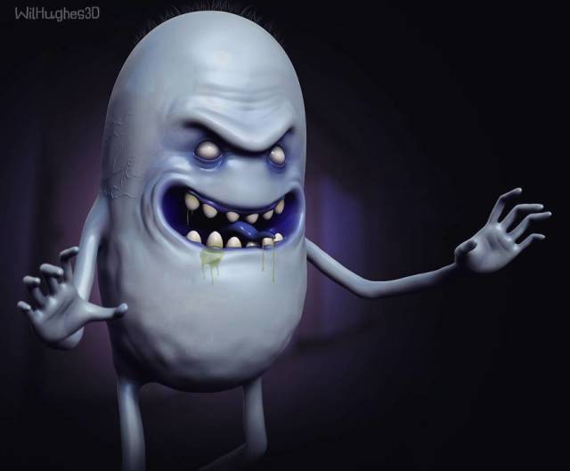 Terrifying Portraits Of Your Favorite Characters (38 pics)