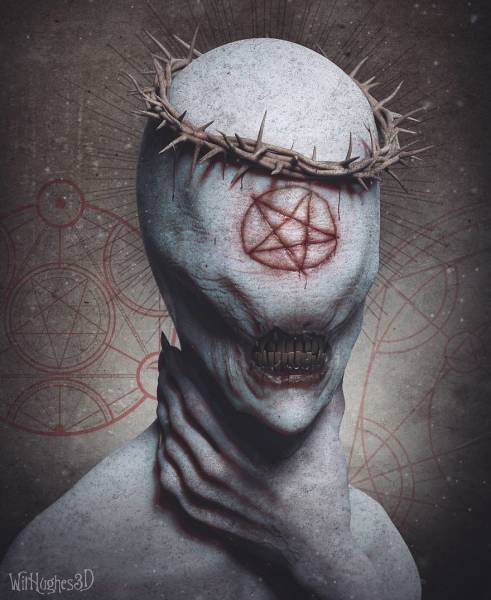 Terrifying Portraits Of Your Favorite Characters (38 pics)