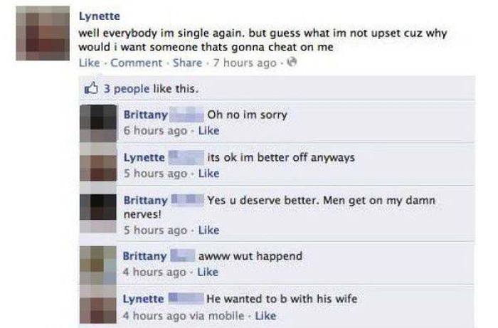 Horror Stories That Will Make You Reconsider Cheating (26 pics)
