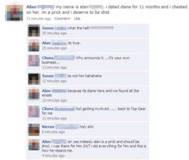 Horror Stories That Will Make You Reconsider Cheating (26 pics)