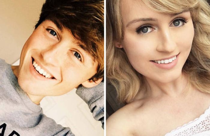 Real Gender Transitions You Won’t Believe Show The Same Person (25 pics)