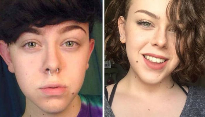Real Gender Transitions You Won’t Believe Show The Same Person (25 pics)