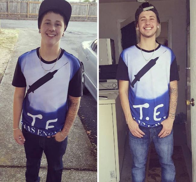 Real Gender Transitions You Won’t Believe Show The Same Person (25 pics)