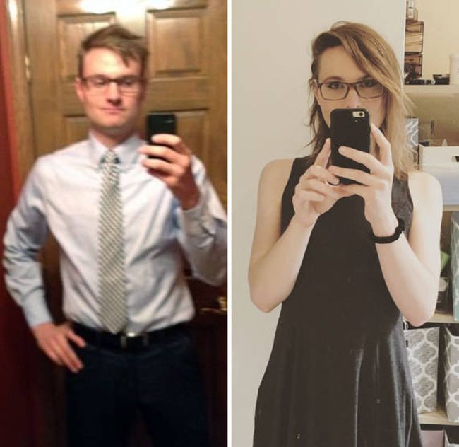 Real Gender Transitions You Won’t Believe Show The Same Person (25 pics)