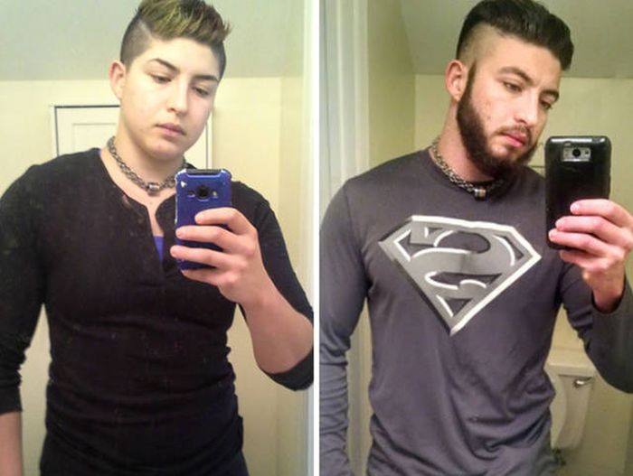 Real Gender Transitions You Won’t Believe Show The Same Person (25 pics)