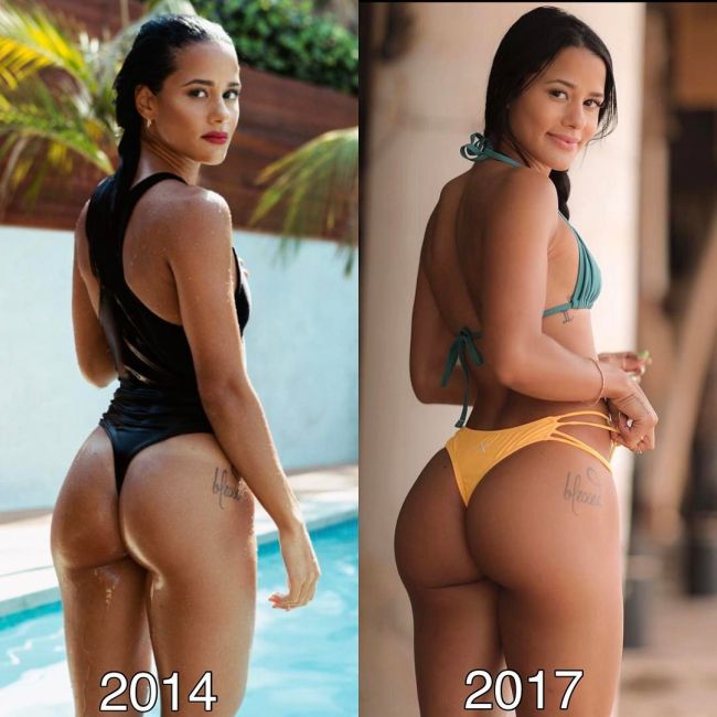 Instagram Model's Assets Go Through An Amazing Transformation (6 pics)