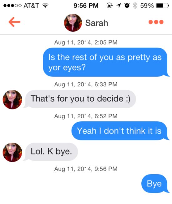 College Student Wins At Life By Trolling Women On Tinder (29 pics)