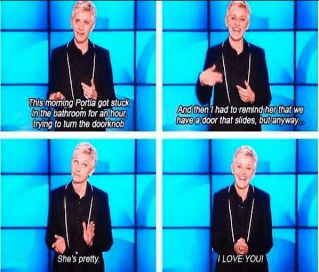 You Can't Deny That Ellen DeGeneres Speaks The Truth (28 pics)