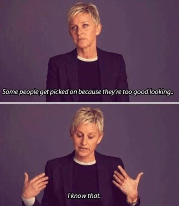 You Can't Deny That Ellen DeGeneres Speaks The Truth (28 pics)