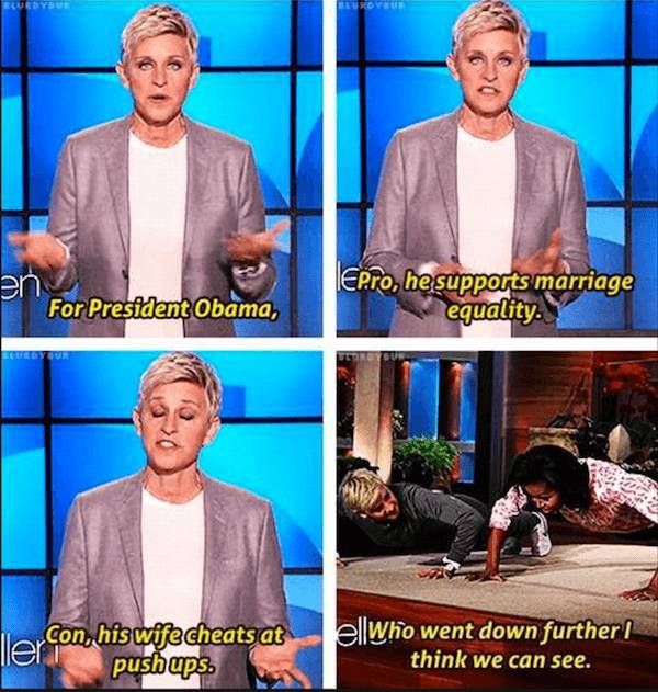 You Can't Deny That Ellen DeGeneres Speaks The Truth (28 pics)